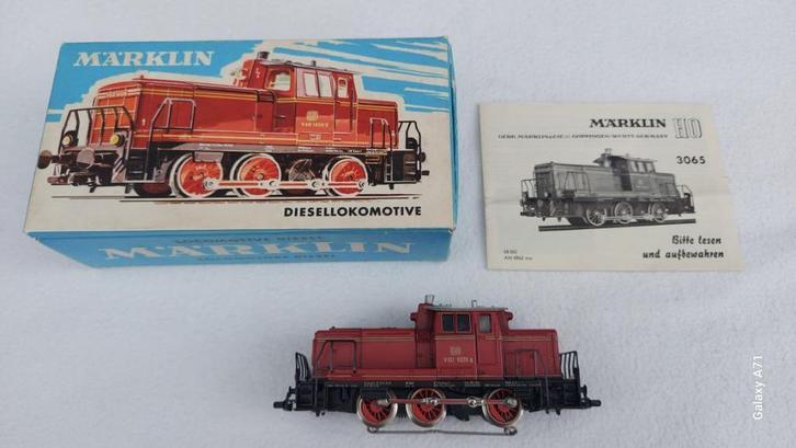 Diesellocomotief Märklin 3065 in OVP, Hobby en Vrije tijd, Modeltreinen | H0, Zo goed als nieuw, Locomotief, Wisselstroom, Märklin