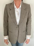 Geblokte H&M colbert xs, Maat 38/40 (M), Bruin, Ophalen of Verzenden, Zo goed als nieuw