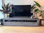 Tv meubel eiken structuur, Ophalen, Zo goed als nieuw, 200 cm of meer, Minder dan 100 cm
