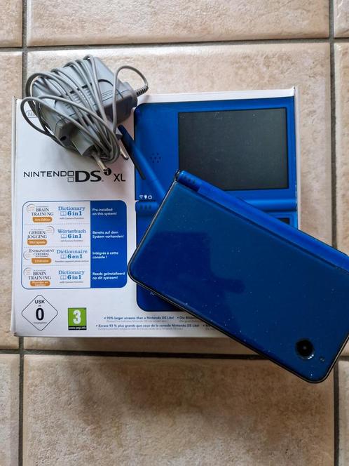 NINTENDO DSi XL, Spelcomputers en Games, Spelcomputers | Nintendo DS, Gebruikt, Dsi, Blauw, Ophalen of Verzenden