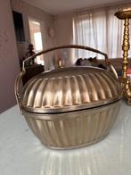 Oude metalen theemuts metawa Tiel, Ophalen of Verzenden