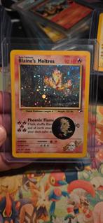Blaine's Moltres Holo Played - Gym Pokemon 1/132, Hobby en Vrije tijd, Verzamelkaartspellen | Pokémon, Ophalen of Verzenden