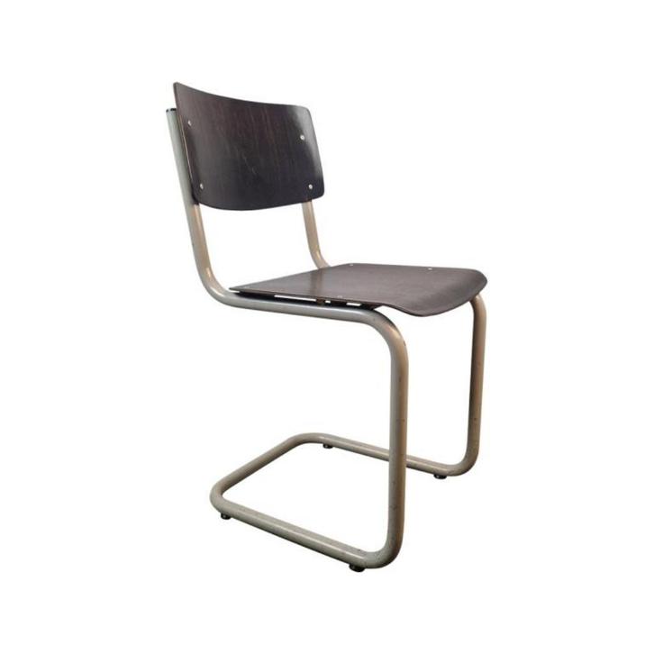 Gispen sledestoelen Ahrend buisframe eetkamerstoelen  353, Huis en Inrichting, Stoelen, Gebruikt, Ophalen of Verzenden