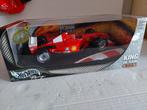 Hotwheels Ferrari Schumacher king of the rain 2001, Ophalen, Zo goed als nieuw, Auto, Hot Wheels
