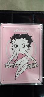 Betty Boop metaal plaat, Verzamelen, Stripfiguren, Nieuw, Betty Boop, Ophalen of Verzenden