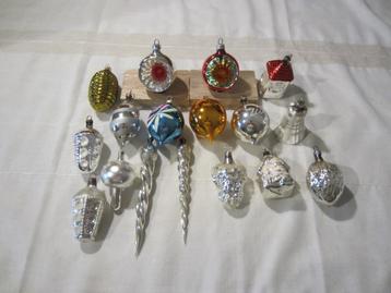 Oude - Vintage - Retro - Gekleurde Kerstboomversiering - L6 beschikbaar voor biedingen