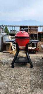 Kamado Joe Jr. BBQ Kamado Barbecue, Ophalen of Verzenden, Zo goed als nieuw, Kamado joe, Met accessoires