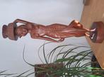 Heel mooi balinees beeld 60 cm hoog, Verzamelen, Ophalen, Zo goed als nieuw, Mens