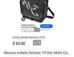 Nieuwe Cordo Fietstas - 19 Liter, Ophalen, Nieuw