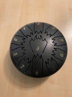 Tongue drum 6 inch 11 tongen Antraciet grijs nieuw in doos, Ophalen of Verzenden, Nieuw, Melodische percussie