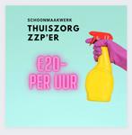 Huishoudelijke hulp ZZP €20 per uur, Tot en met 24 uur