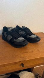 Valentino Rockrunner Camouflage Black Mesh Sneaker, Ophalen of Verzenden, Zo goed als nieuw, Zwart