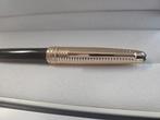 Montblanc Meisterstuck Solitaire Doue champagne balpen, Verzamelen, Pennenverzamelingen, Ophalen, Gebruikt, Balpen, Met doosje