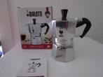 Bialetti koffiepotje Moka Express, zilverkleurig, 2 kopje, Witgoed en Apparatuur, Koffiezetapparaten, Nieuw, 2 tot 4 kopjes, Ophalen of Verzenden