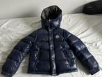 Blauwe Moncler jas maat 130, Moncler, Jongen of Meisje, Gebruikt, Ophalen of Verzenden