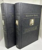 Matthew Henry Bijbelverklaring 2 delen (nieuwstaat), Ophalen of Verzenden, Zo goed als nieuw