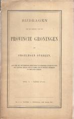 Bijdragen tot de kennis van de Provincie Groningen en o 1918, Ophalen of Verzenden, 20e eeuw of later, Gelezen
