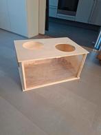 Konijnen zandbak, Ophalen, Gebruikt, Krat, Minder dan 35 cm