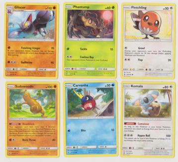 (B73) POKeMON kaarten serie Guardians Rising   beschikbaar voor biedingen