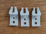 Bevestigingsmateriaal gordijnrail 3 stuks, Ophalen of Verzenden, Zo goed als nieuw, Minder dan 100 cm
