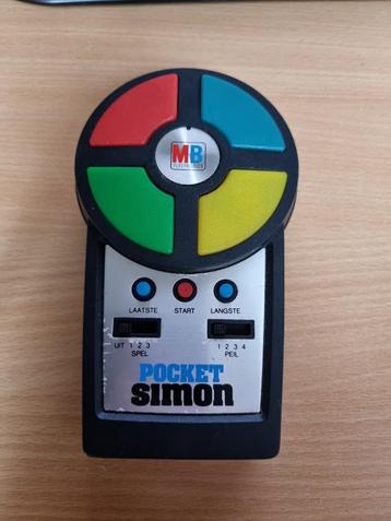 Pocket Simon zeldzaam computer spel