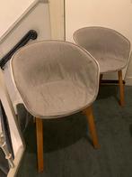 eetkamerstoelen, Huis en Inrichting, Stoelen, Ophalen, Gebruikt, Twee, Stof