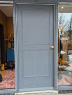 Hardhouten voordeur, Ophalen, Gebruikt, 80 tot 100 cm, Buitendeur