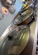 4 x Hapjespan €22 per stuk, Huis en Inrichting, Keuken | Potten en Pannen, Ophalen, Gebruikt, Overige materialen, Koekenpan of Braadpan
