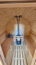 2,5M Barrel Sauna Gratis Levering en Plaatsing, Sport en Fitness, Sauna, Ophalen of Verzenden, Nieuw, Complete sauna
