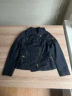 Goldbergh bomberjack Maat:36/S donkerblauw met gouden detail, Ophalen, Zo goed als nieuw, Maat 36 (S), Blauw