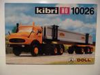 Vrachtwagen zwaar transport Kibri 10026, Hobby en Vrije tijd, Modeltreinen | H0, Overige merken, Gelijkstroom, Overige typen, Ophalen of Verzenden