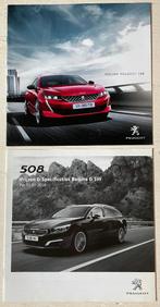 Folders Peugeot 508 uit overgangsjaar 2019, Ophalen of Verzenden, Zo goed als nieuw, Peugeot, Peugeot