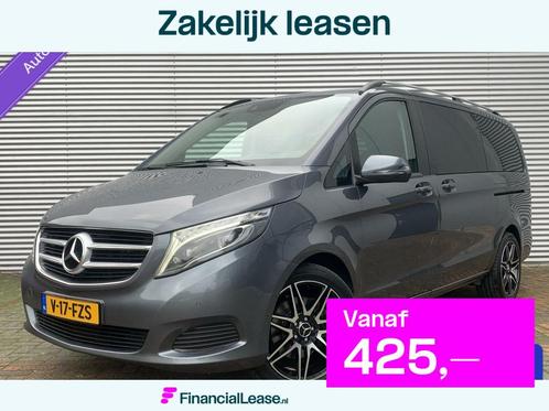 Mercedes V-klasse V 250 Autom dubbel cabine Burmester Led Cr, Auto's, Bestelauto's, Bedrijf, Lease, Financial lease, ABS, Airbags