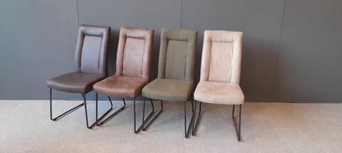 4x Melena eetkamerstoelen van Henders en Hazel nu €499, Huis en Inrichting, Stoelen, Nieuw, Vier, Metaal, Stof, Overige kleuren