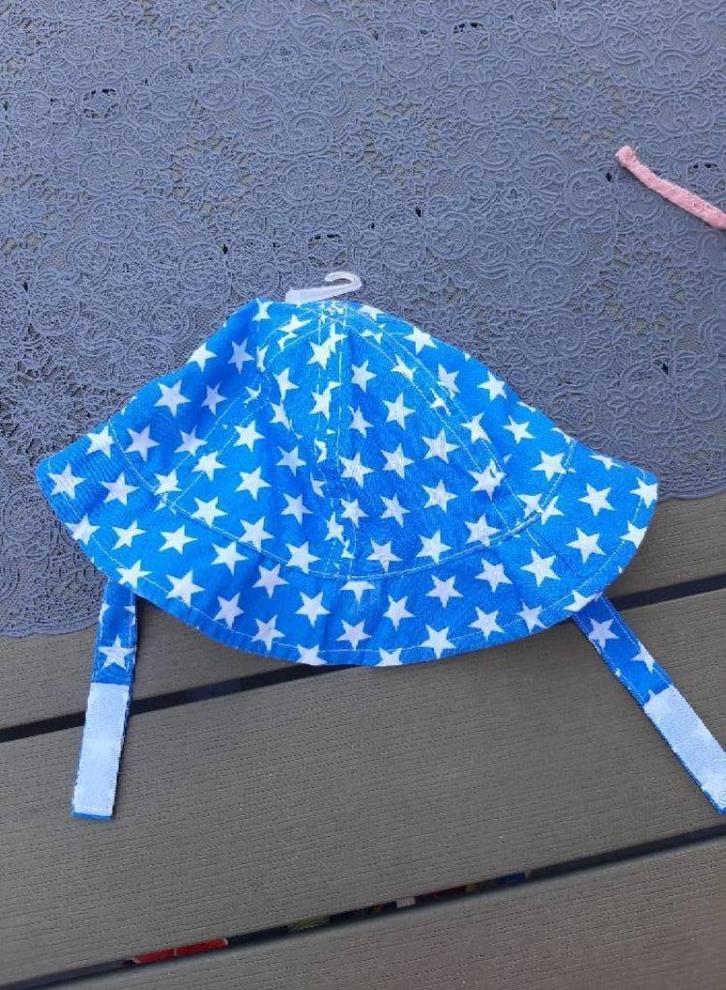 Gloednieuw zonnehoedje Mt 6-12 mnd, Kinderen en Baby's, Babykleding | Mutsen, Sjaals en Wanten, Nieuw, Muts, Meisje, Ophalen of Verzenden