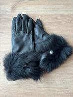 Ugg lamslederen handschoenen met Bontrand maat S/M, UGG, Ophalen of Verzenden, Zo goed als nieuw