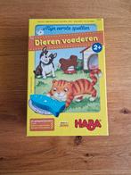 Haba mijn eerste spellen dieren voederen, Ophalen, Zo goed als nieuw, Jongen of Meisje