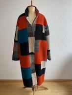 By Malène Birger winterjas maat 42 patchwork multikleur ZGAN, Verzenden, Zwart, Maat 42/44 (L), Zo goed als nieuw