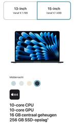 15 inch! Nieuwe MacBook 2025 NOG GESEALD + BON M4 16GB/256GB, 256 GB, 15 inch, Nieuw, Ophalen of Verzenden
