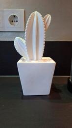 Decoratieve witte cactus, Ophalen of Verzenden, Zo goed als nieuw