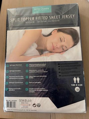 Jersey hoeslaken voor splittopper 180x220  beschikbaar voor biedingen