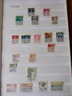 Postzegels Turkije en Albanie, Ophalen of Verzenden, Overige landen, Gestempeld