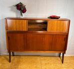 Gratis bezorging!Mid-Century Retro Vintage TeakGPlanDressoir, Mid century retro vintage teak dressoir GPlan 1960, Gebruikt, 100 tot 150 cm