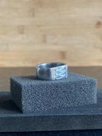 Vintage handmade spoon ring - Massive, IJzer of Staal, Nieuw, Ophalen of Verzenden, 17 tot 18