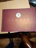 brochure jaguar xk100 xk120, Antiek en Kunst, Ophalen of Verzenden