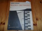 Erna czovek - piano methode 1 en 2, Gebruikt, Klassiek, Ophalen of Verzenden, Artiest of Componist