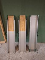 Oprijplaten oprij platen oprijplaat aluminium scootmobiel, Ophalen, Gebruikt