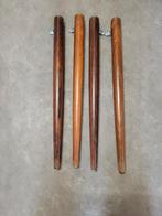 Massief pallisander tafelpoten 1960, Tafelpoot, Minder dan 50 cm, Gebruikt, 50 tot 100 cm
