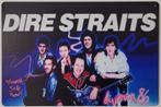 Dire Straits live in 86 reclamebord van metaal wandbord deco