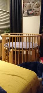 Bopita ronde babybox, Ophalen, Zo goed als nieuw, Rond, In hoogte verstelbaar